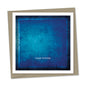 happy birthday – white type on blue