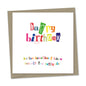 happy birthday – but just remember i know how old you really are – ransom note