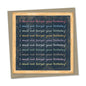 I mustn't forget your birthday! chalk on blackboard – birthday card