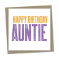 happy birthday auntie