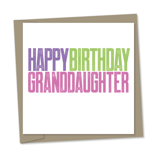 happy birthday granddaughter