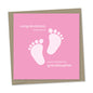 congratulations on the arrival of your beautiful new granddaughter – new baby girl card