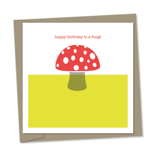 happy birthday to a fungi