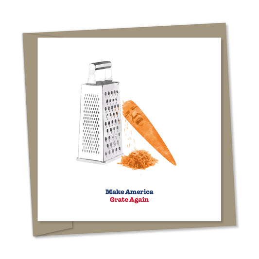 make america grate again – trump carrot grating (MAGA)