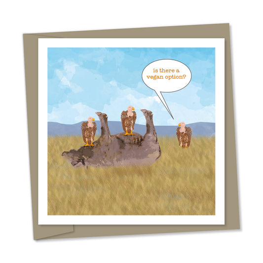 vulture – is there a vegan option?