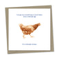 I've got you something so much better than a fabergé egg, it's a fabergé chicken