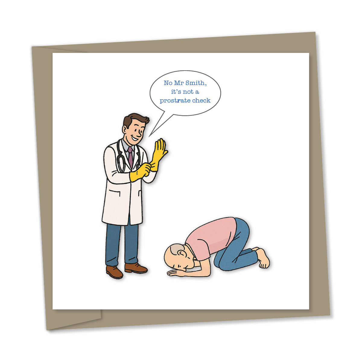 “no mr smith, it’s not a prostrate check”