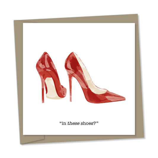 high heels – “in these shoes?” – christian louboutin