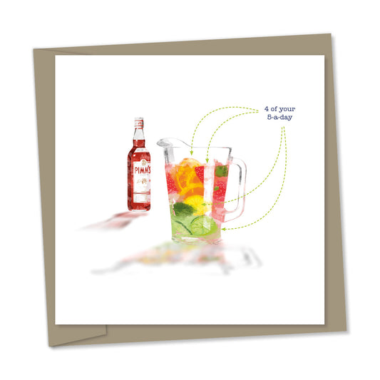 pimm's – 4 of your 5 a day