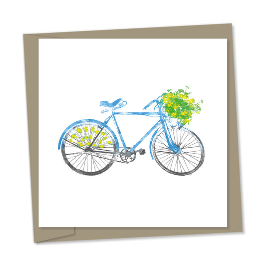 flowery bike