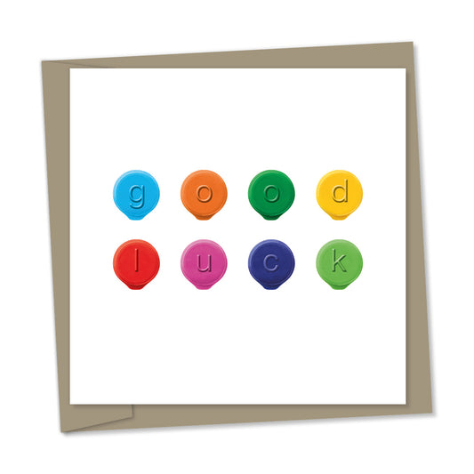 smarties – good luck