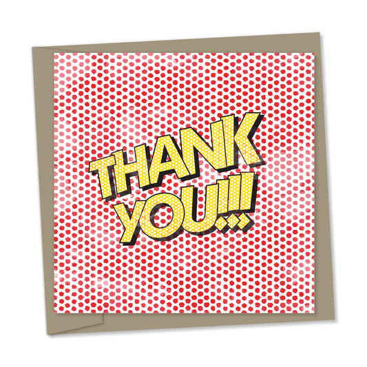 thank you – pop art