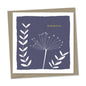 thinking of you – lino cut dandelion