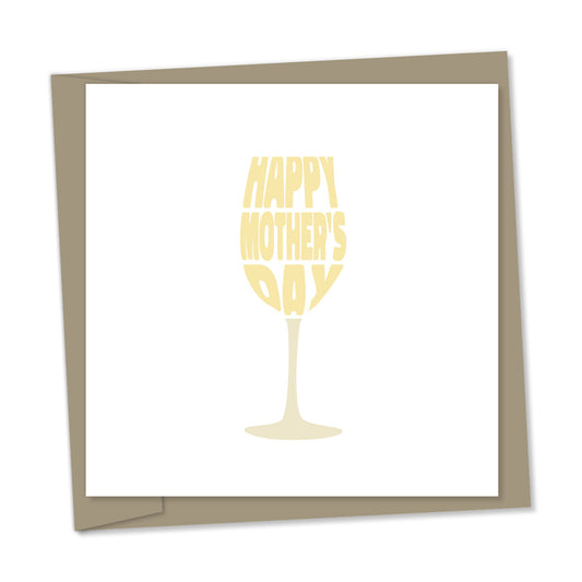 wine glass – happy mother's day