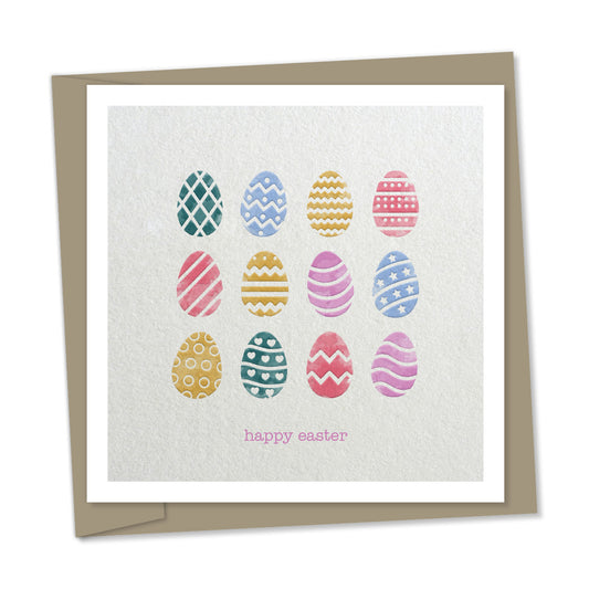 12 easter eggs – happy easter