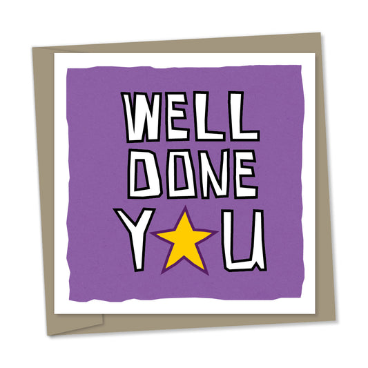 well done you – gold star