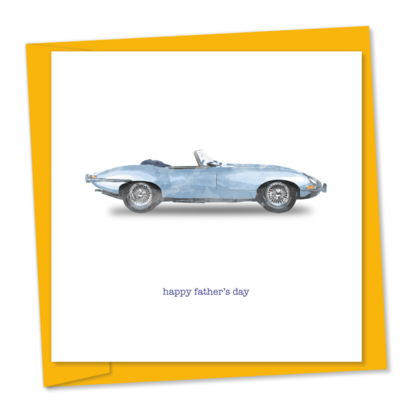m741 Jaguar E-type convertible - happy father's day